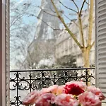 Charming French Style Apartment With Eiffel Tower View Prime Location Near Top Attractions