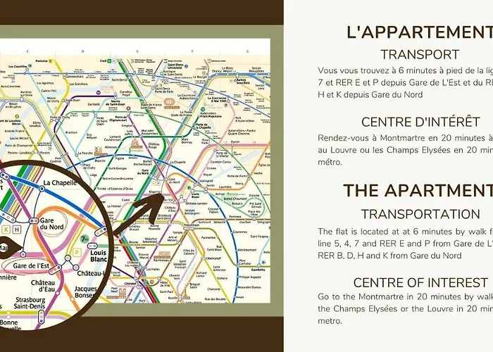 New&Renovated In Heart Of Paris- 6Pers