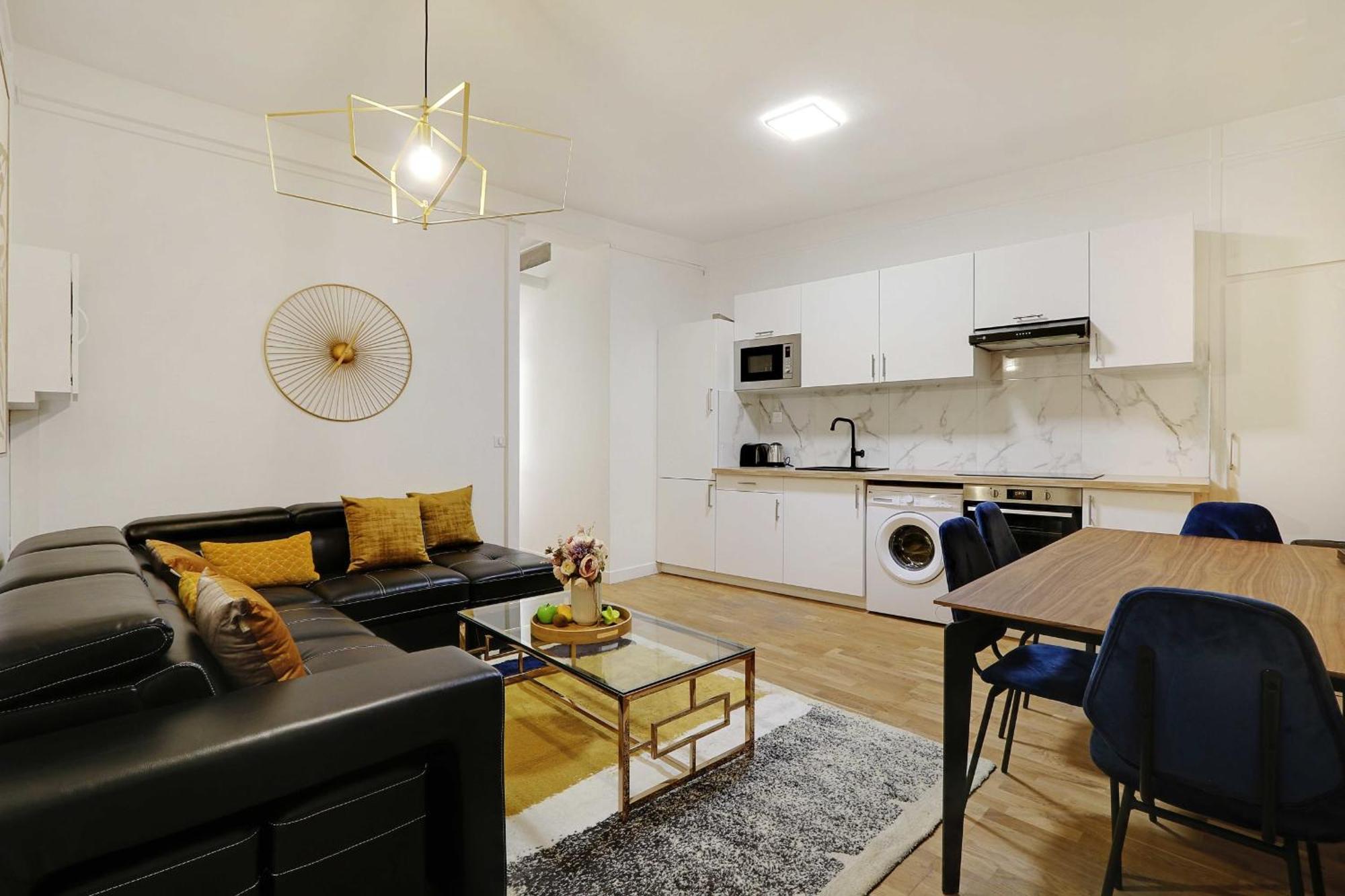 Charming Appart 2p1br Le Marais Republique Apartamento