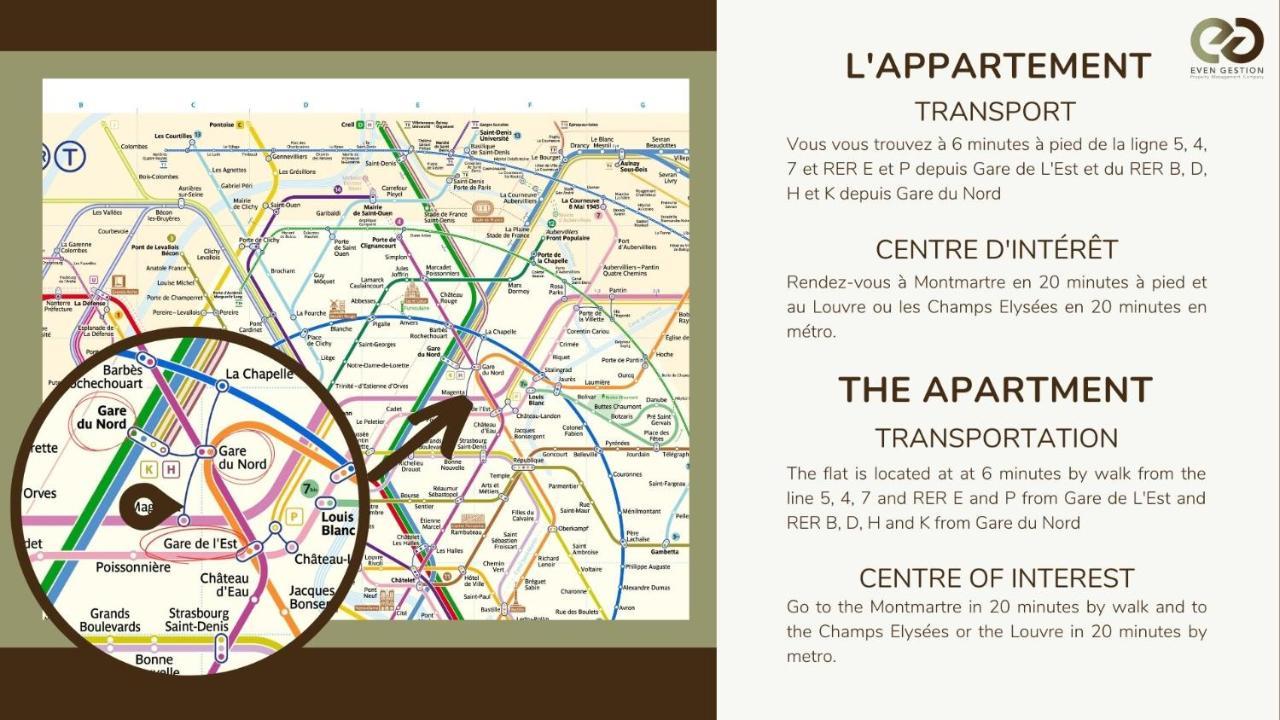 New&renovated In Heart Of Paris- 6pers Appartement