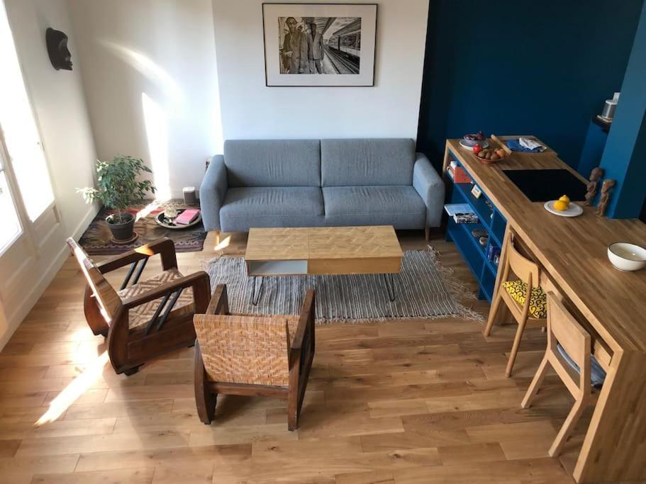 Apartamento Duplex Refait A Neuf Calme Et Lumineux Paris