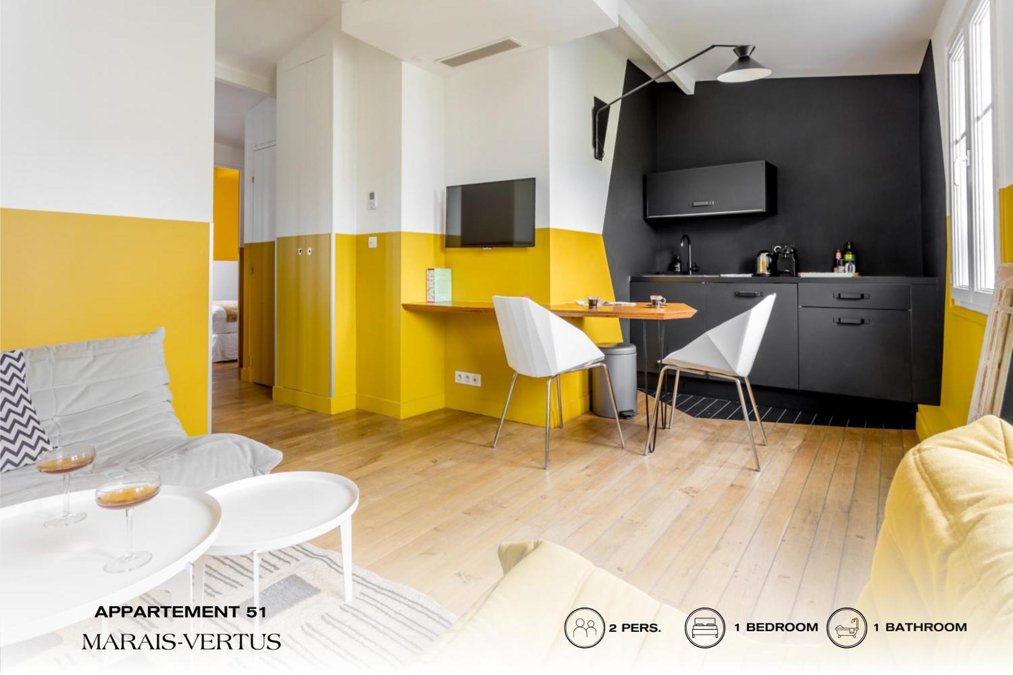 Apartamento Beauquartier - Marais, Vertus *