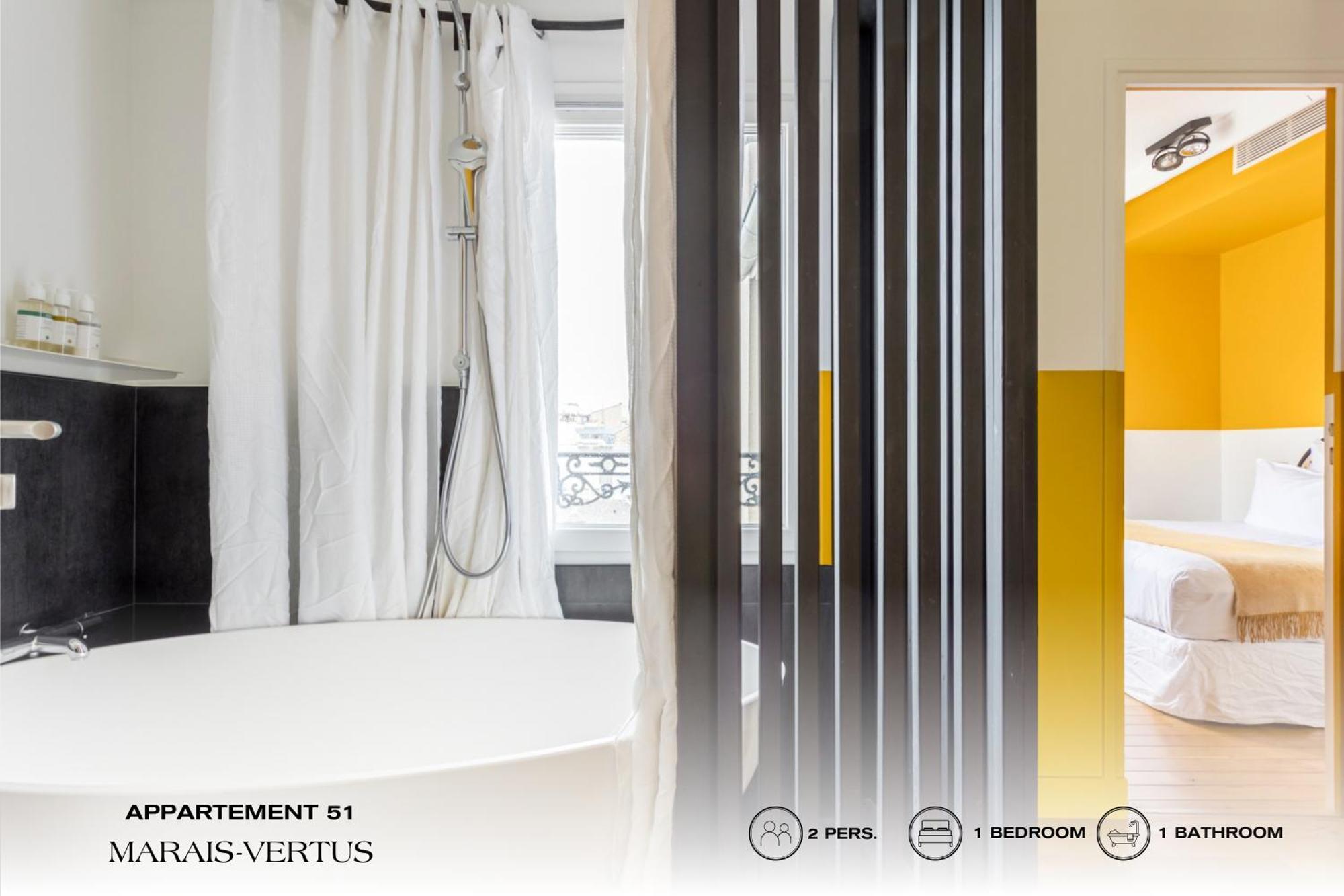 Apartamento Beauquartier - Marais, Vertus Paris