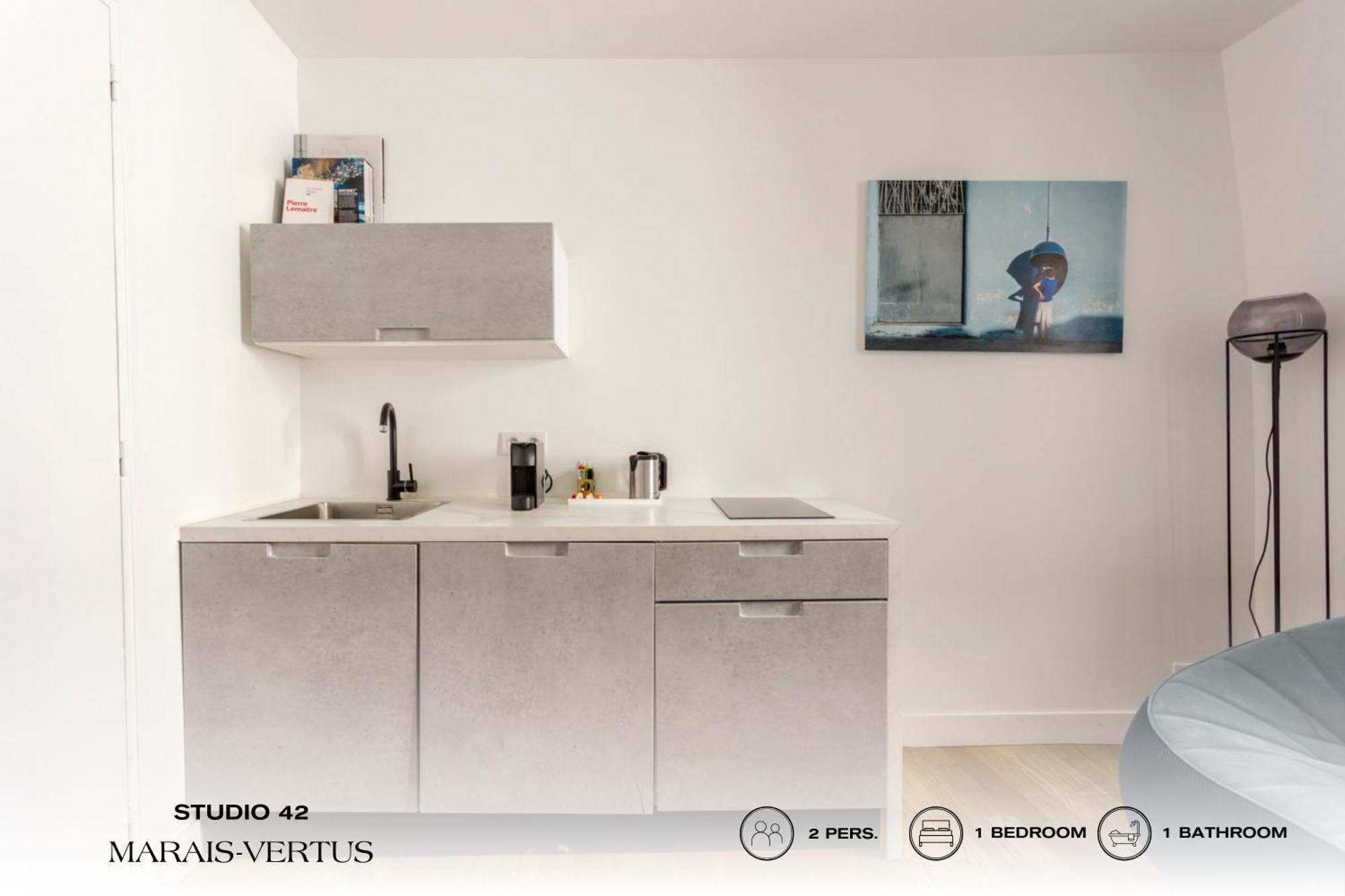 Beauquartier - Marais, Vertus Apartamento *