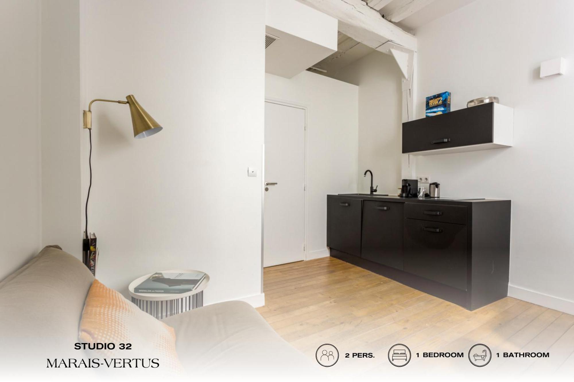 Beauquartier - Marais, Vertus Apartamento Paris