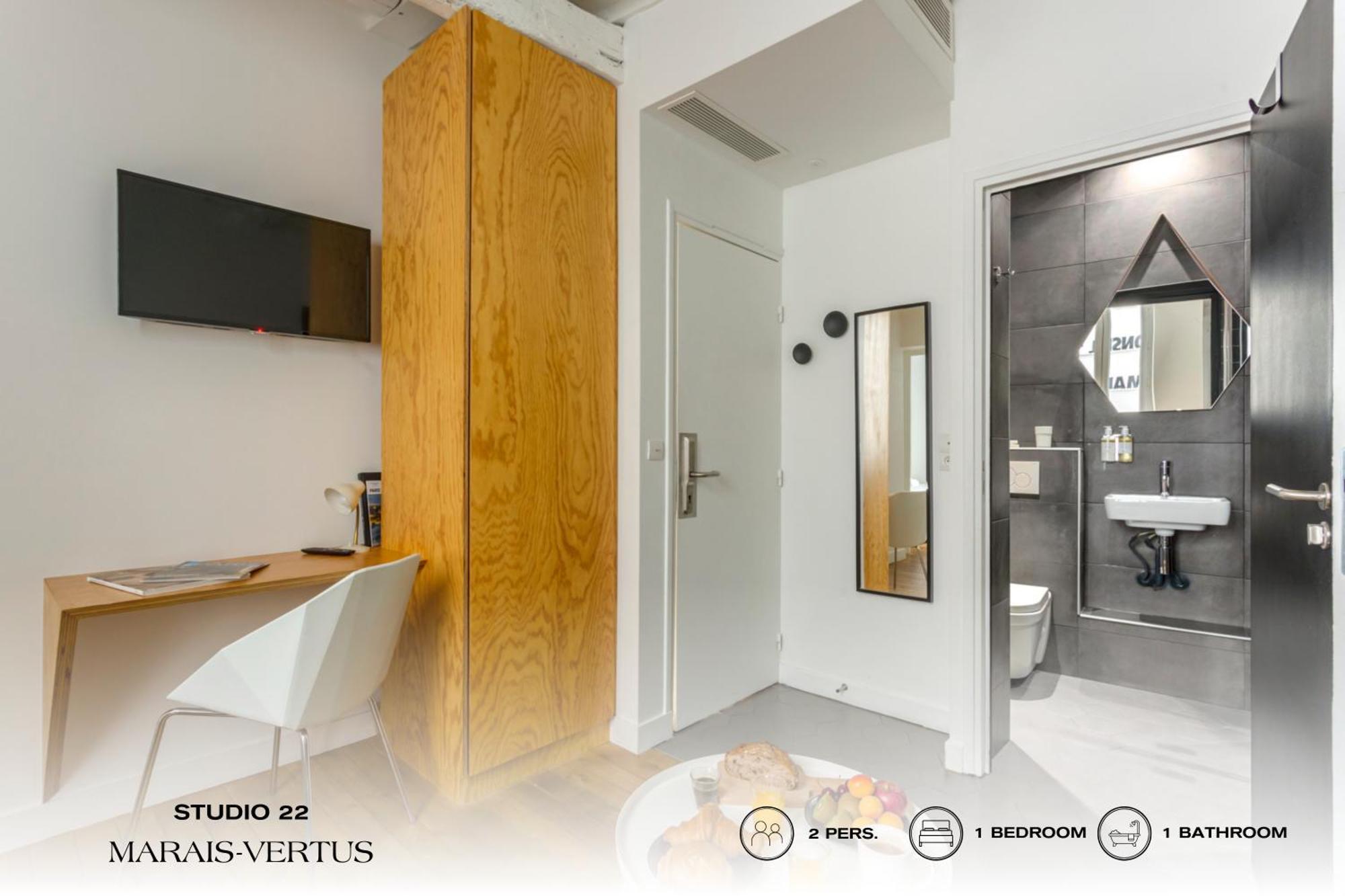 Beauquartier - Marais, Vertus Apartamento *