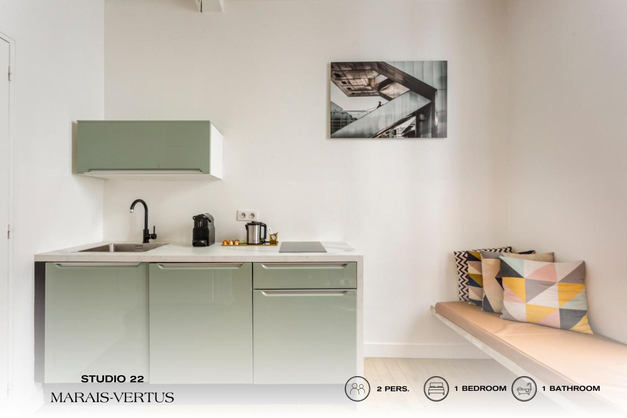 Apartamento Beauquartier - Marais, Vertus