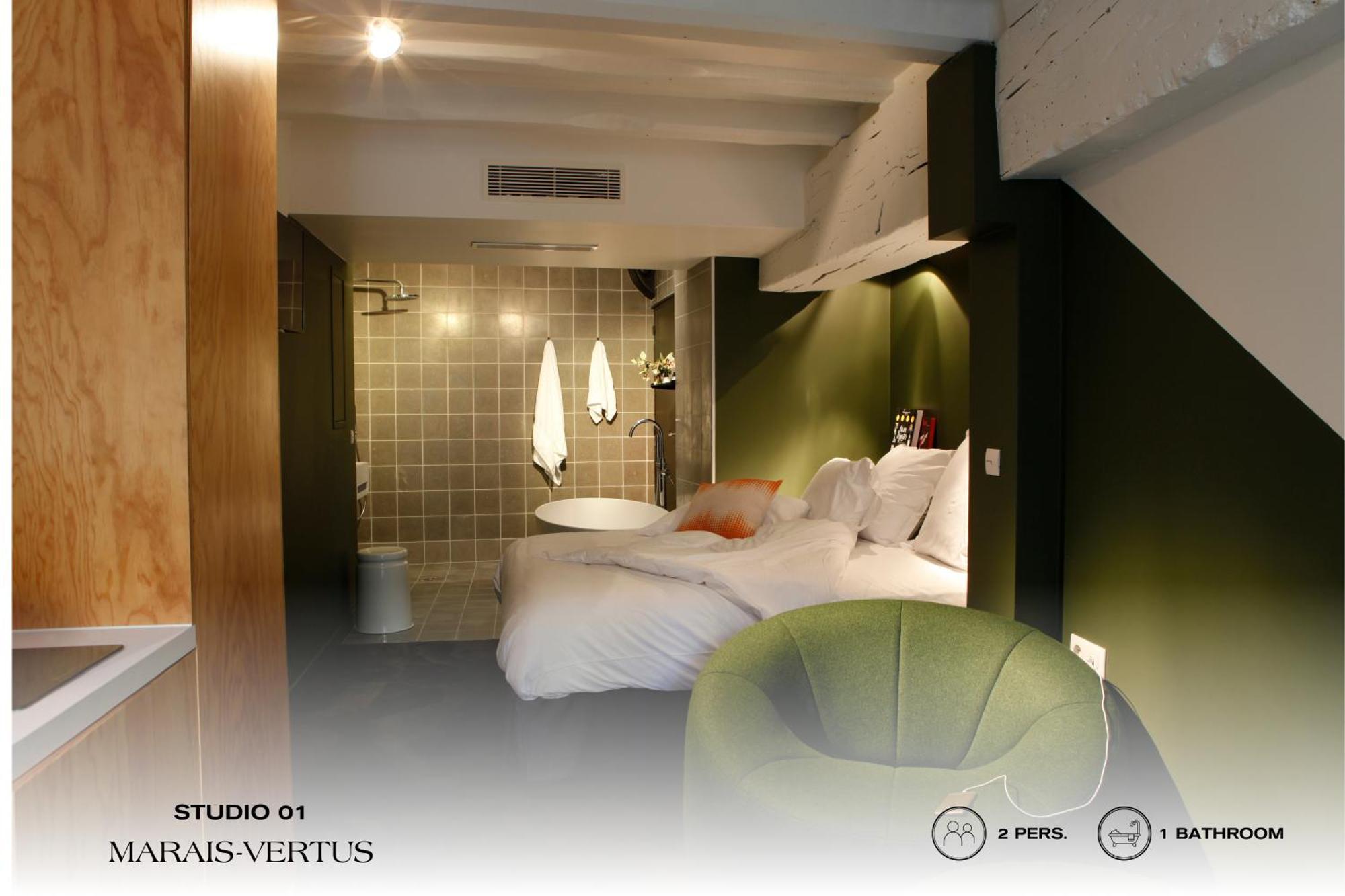 Apartamento Beauquartier - Marais, Vertus Paris
