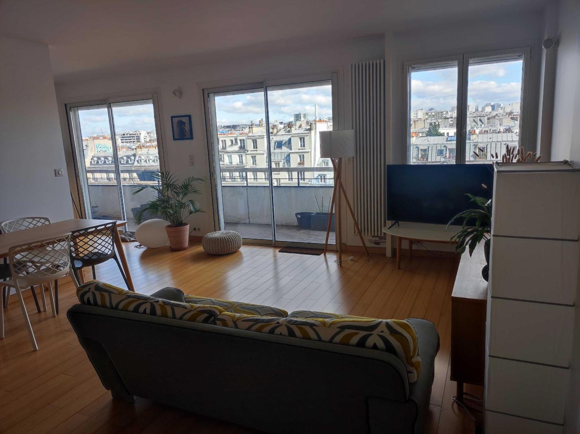 Amazing 70m2 Flat With Large Terrace And 2 Large Beds Paris
