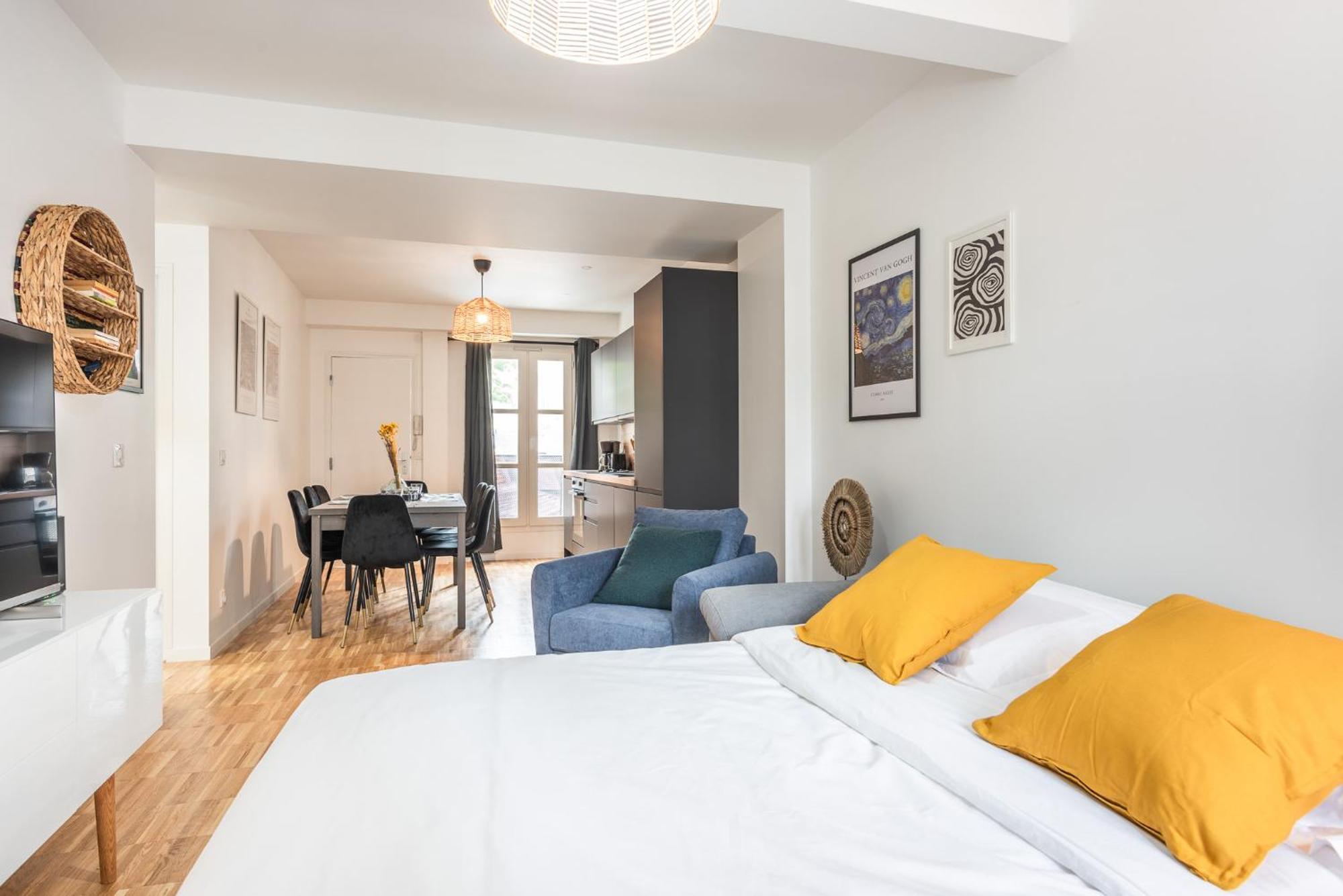 Cosy - 6 Guests - Buttes Chaumont Parc Apartamento *