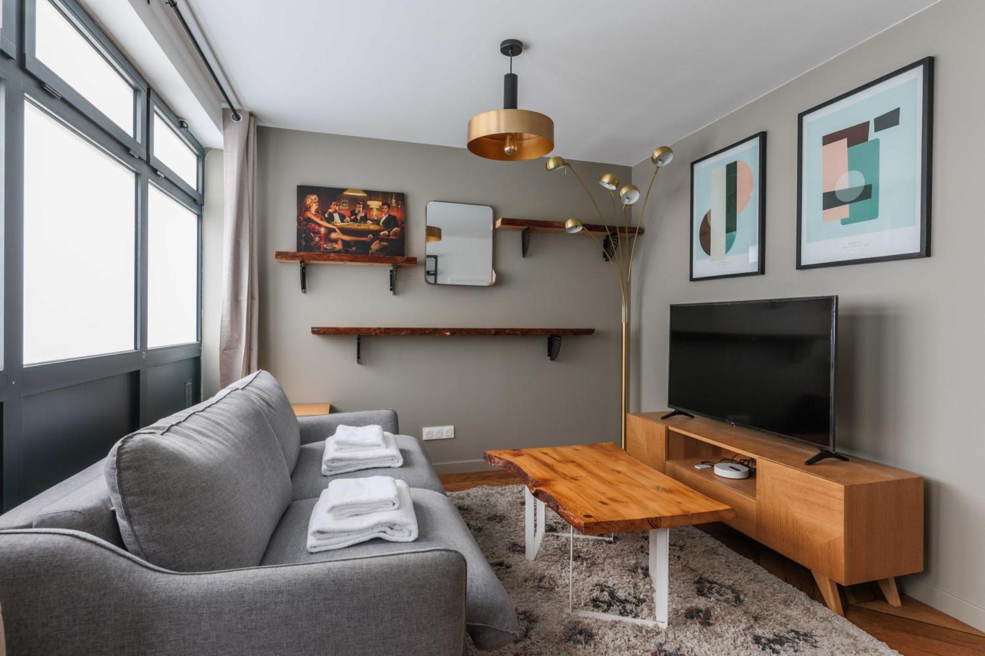 Cosy - 1br-4p - Near Nation Apartment *