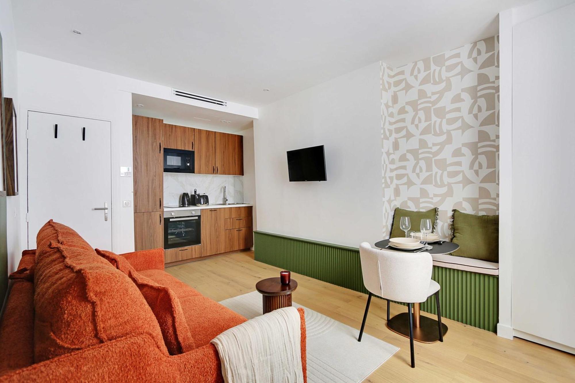 Modern Studio With Ac - 2p - Sacre Coeur Paris
