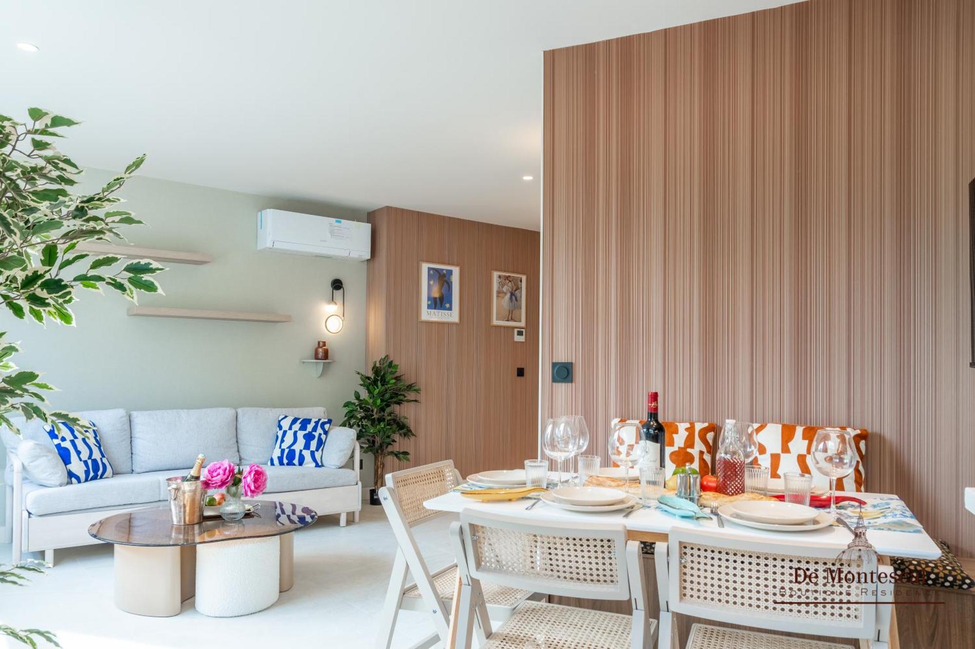De Montescal - Hot Tub And Ac Cosy A Prime Location 40m2 Paris
