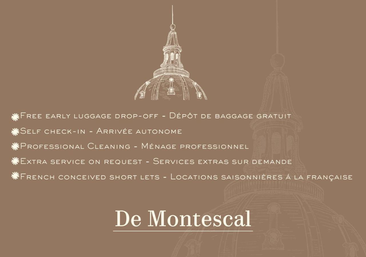 De Montescal - Hot Tub And Ac Cosy A Prime Location 40m2 Paris