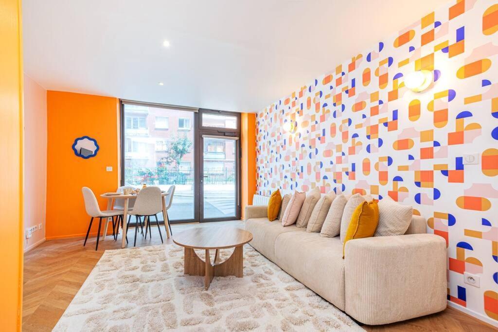 Appartement Colore Aux Portes Des Buttes Chaumont *