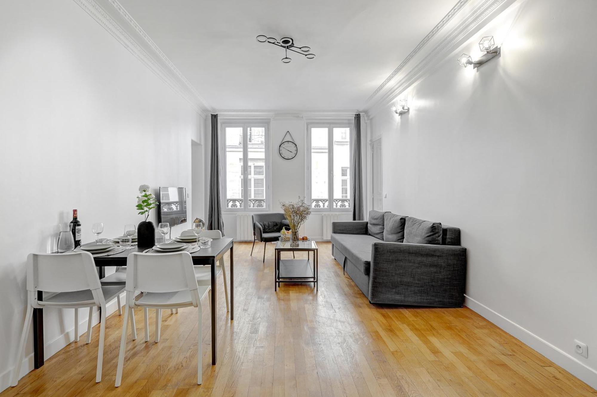 Elegance Haussmannienne Au Coeur Du Marais Appartement