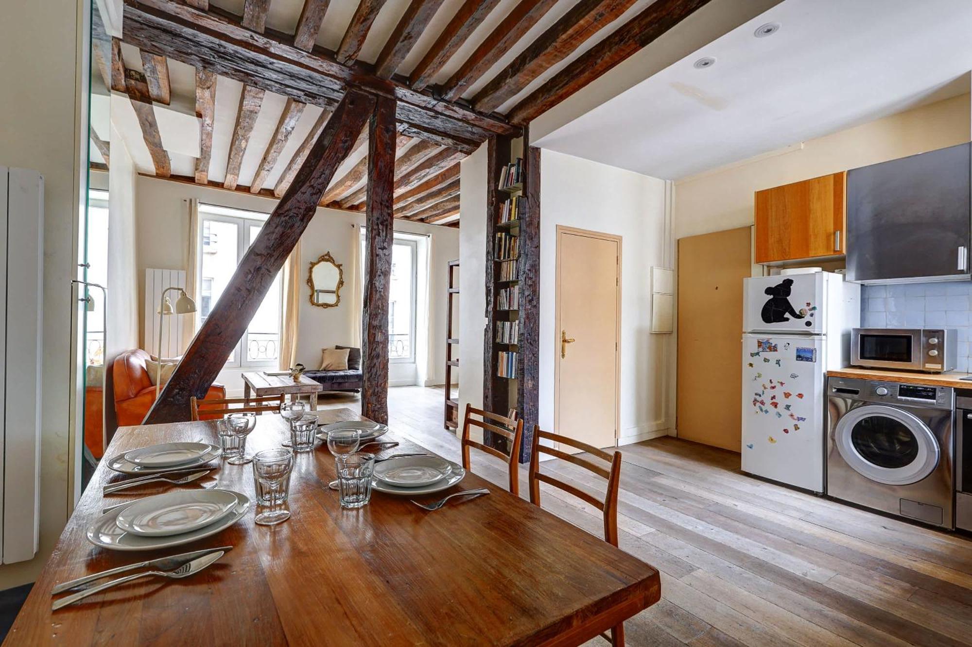 Bm-splendeur Et Espace Au Coeur Du Marais Apartment Paris