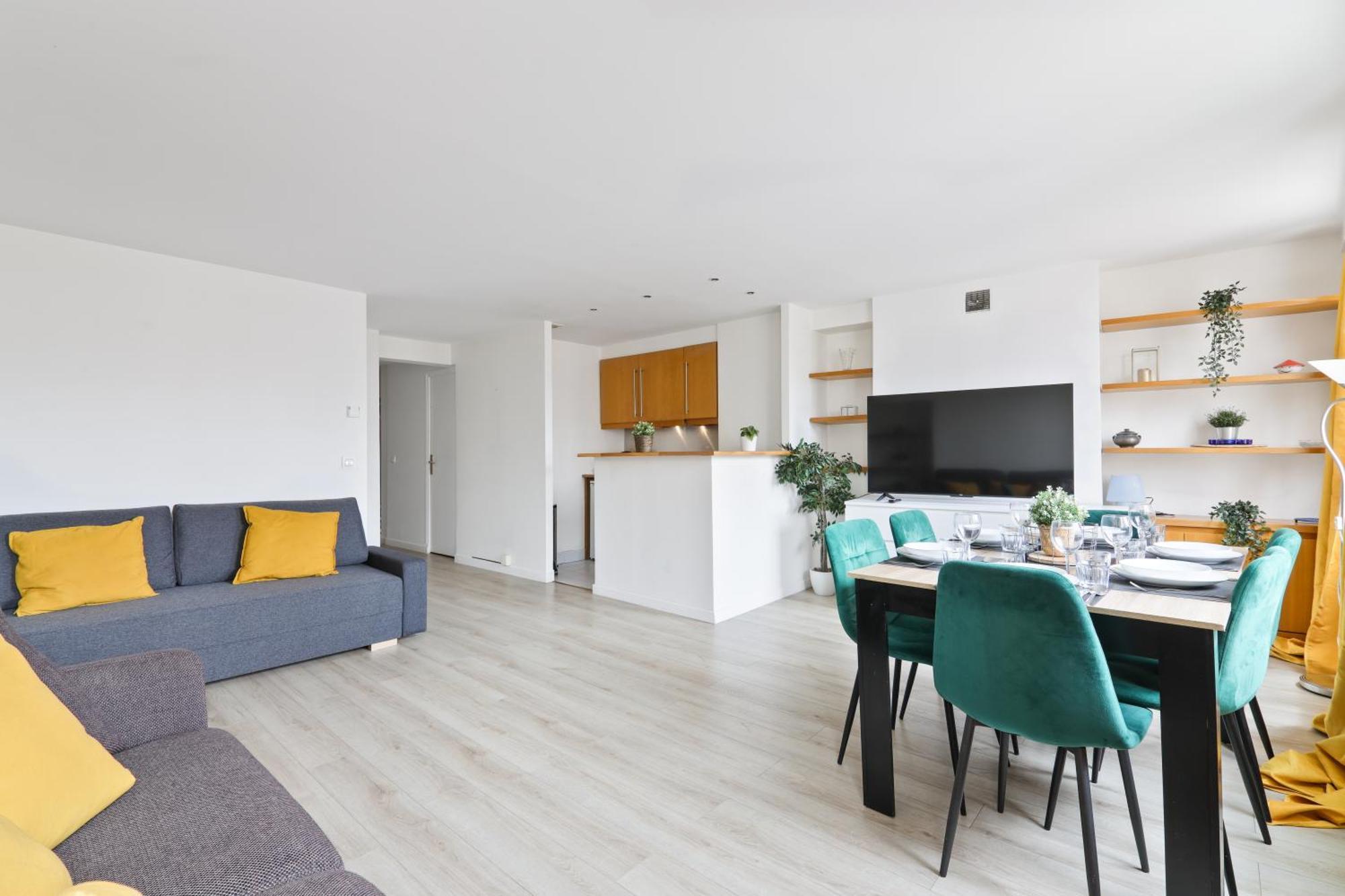 Apartamento Heart Of Paris-1br- 6p - Les Halles - Free Netflix *