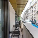 Cosy Apartment Ac Balcony - 1Br-4P - Eiffel Tower