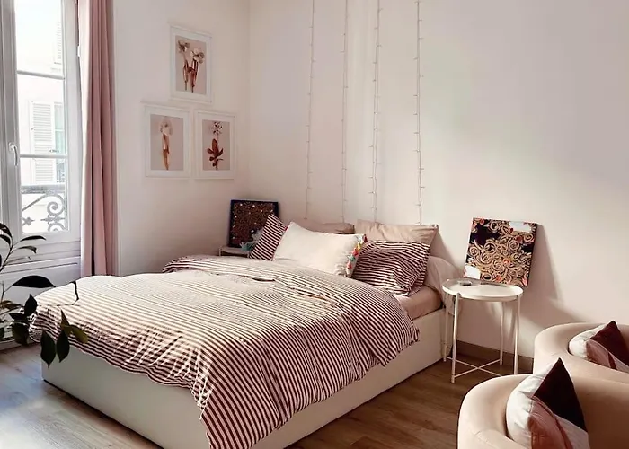 Studio Cozy Pour 2 Personnes Paris Bercy