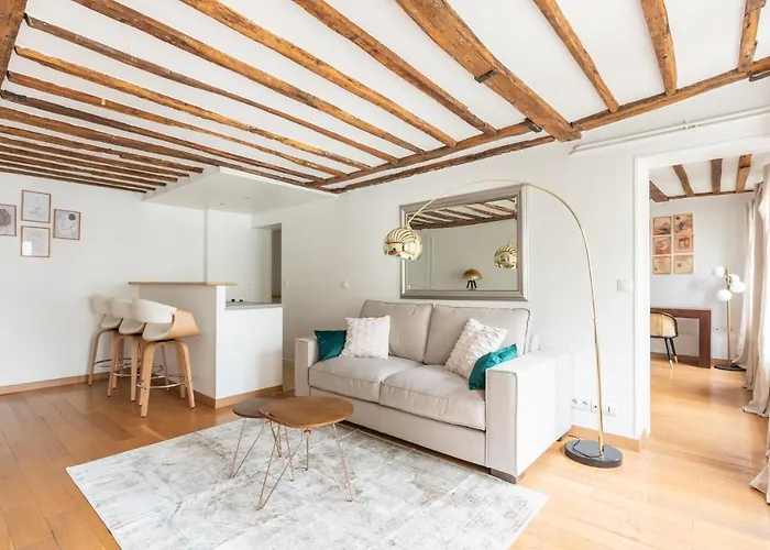 Typical Flat In The Old Paris