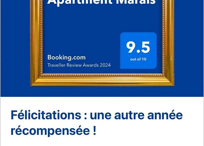 Authentic Apartment Marais