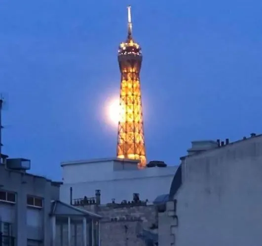 Vue Tour Eiffel - Calme & Chic