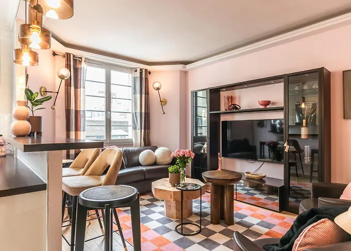 Cosy & Design Apartment 4 Guests - Eiffel Tower
