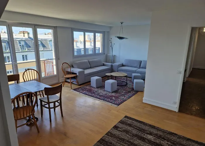 Grand Appartement Parisien Lumineux Nation 3 Chambres Etage Eleve