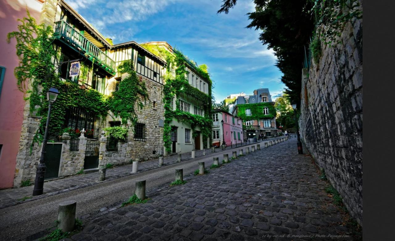Apartment 3 Double Bedrooms In Montmartre Near Subway Ac
