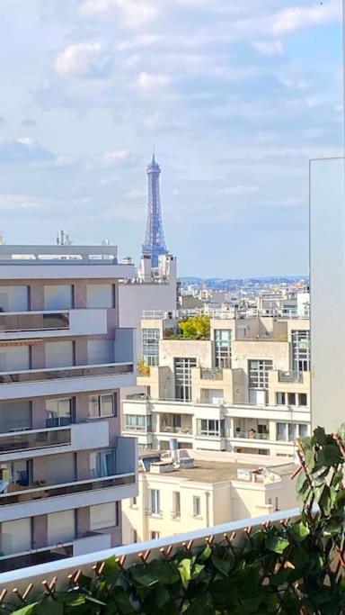 Apartamento Loft With Romantic View Over The Eiffel Tower