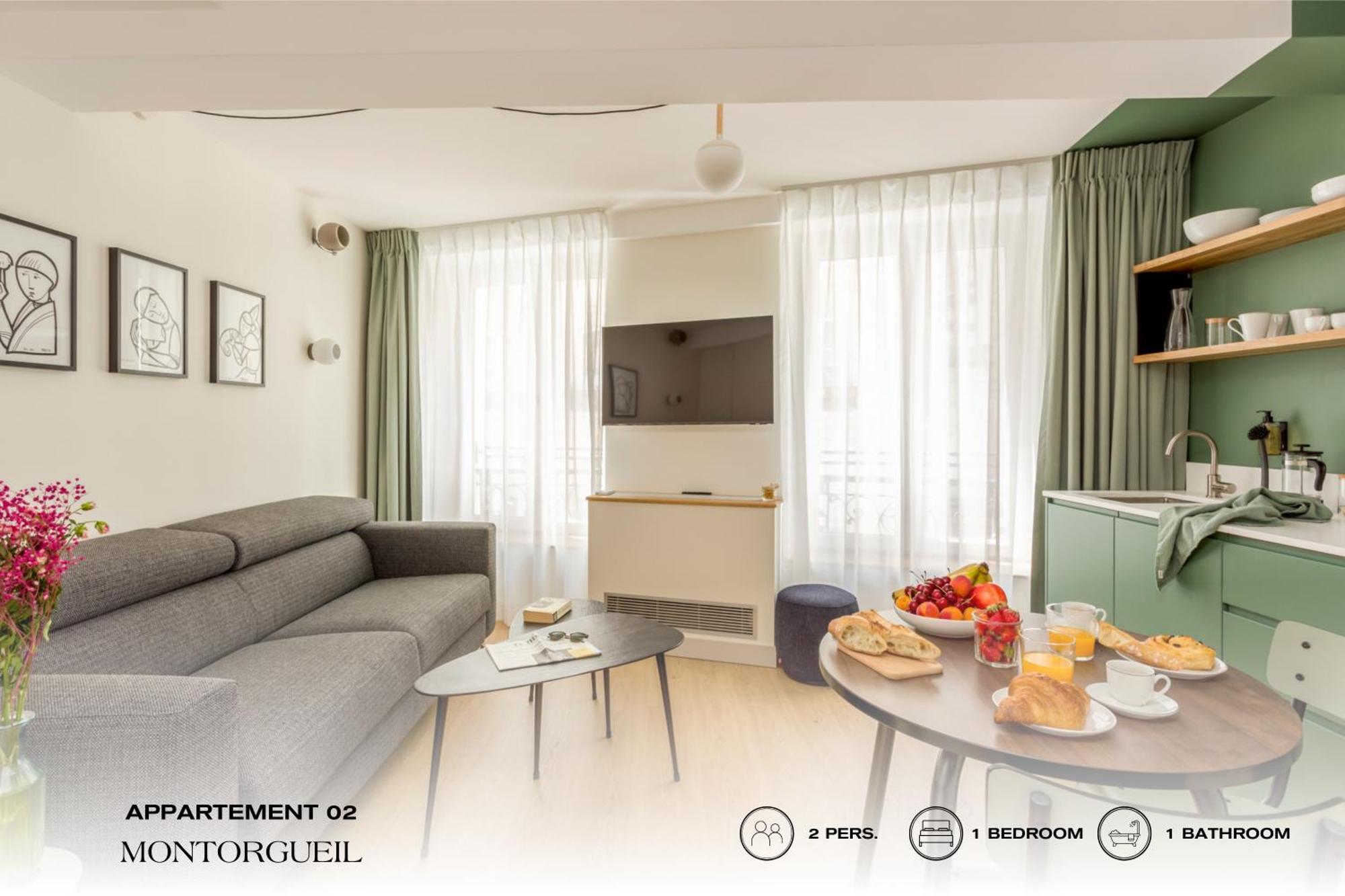 Beauquartier - Montorgueil Apartment Paris