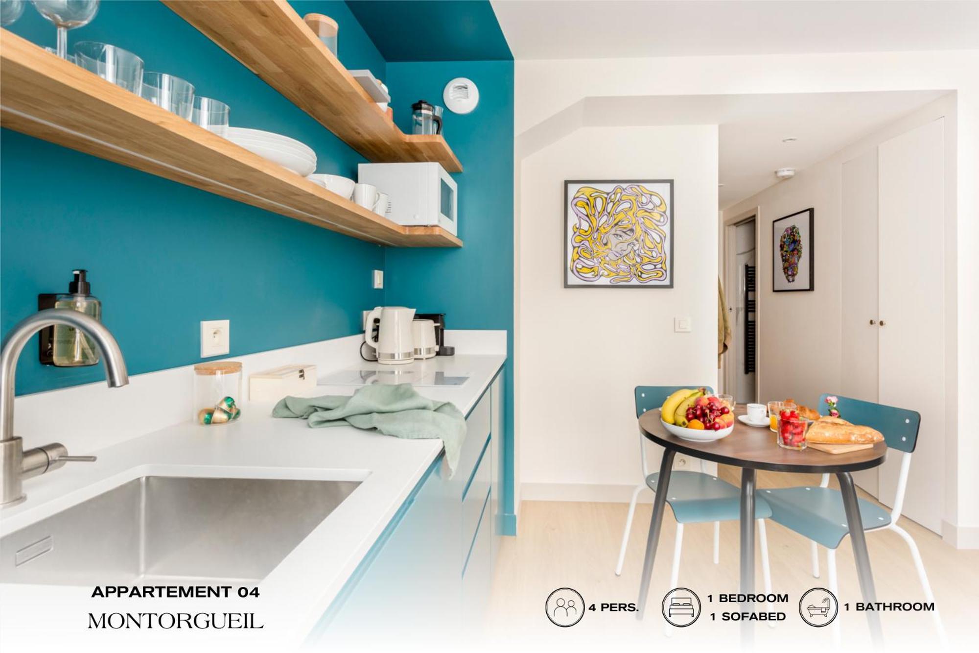 Apartment Beauquartier - Montorgueil Paris