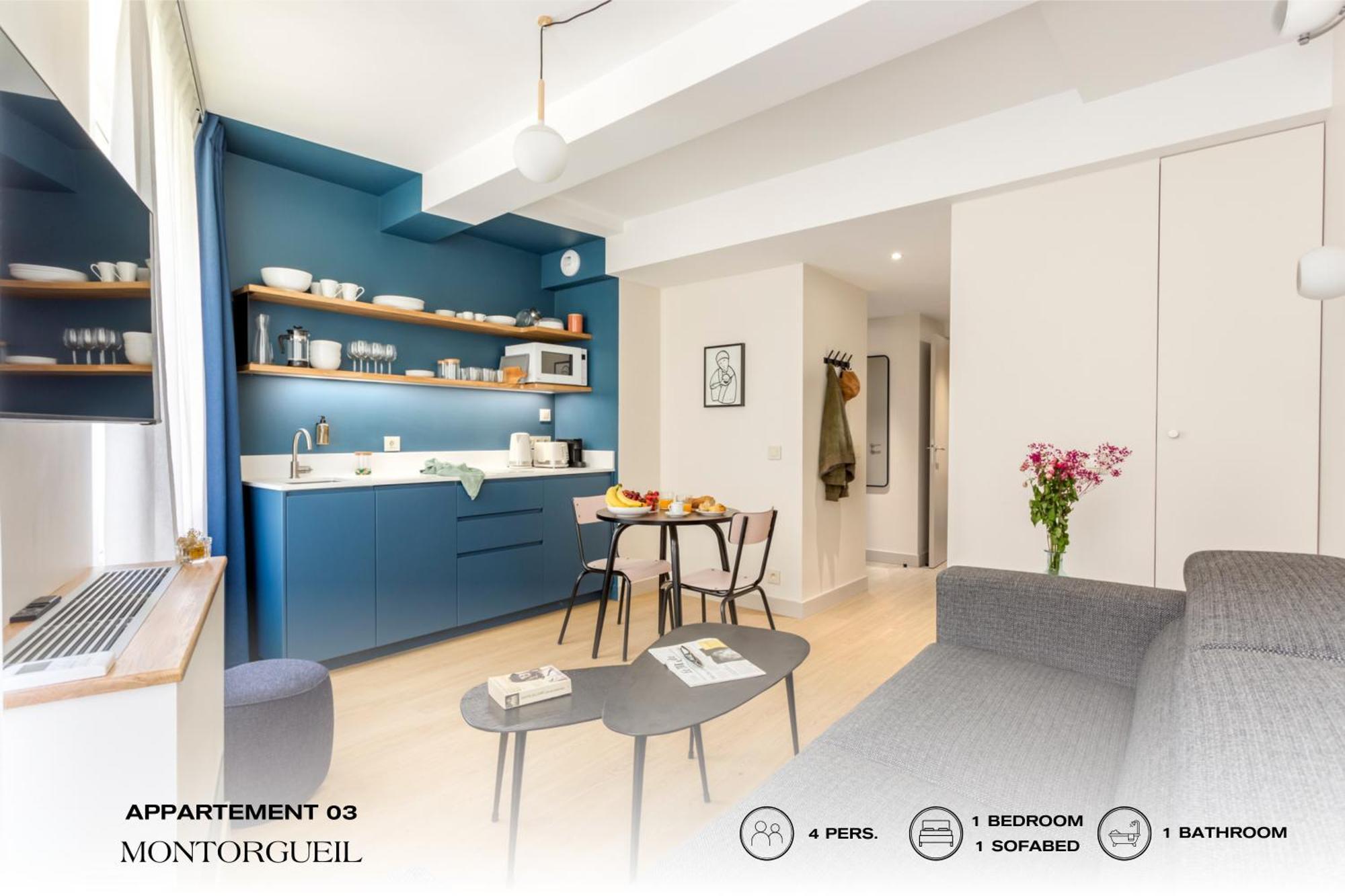 Apartment Beauquartier - Montorgueil Paris