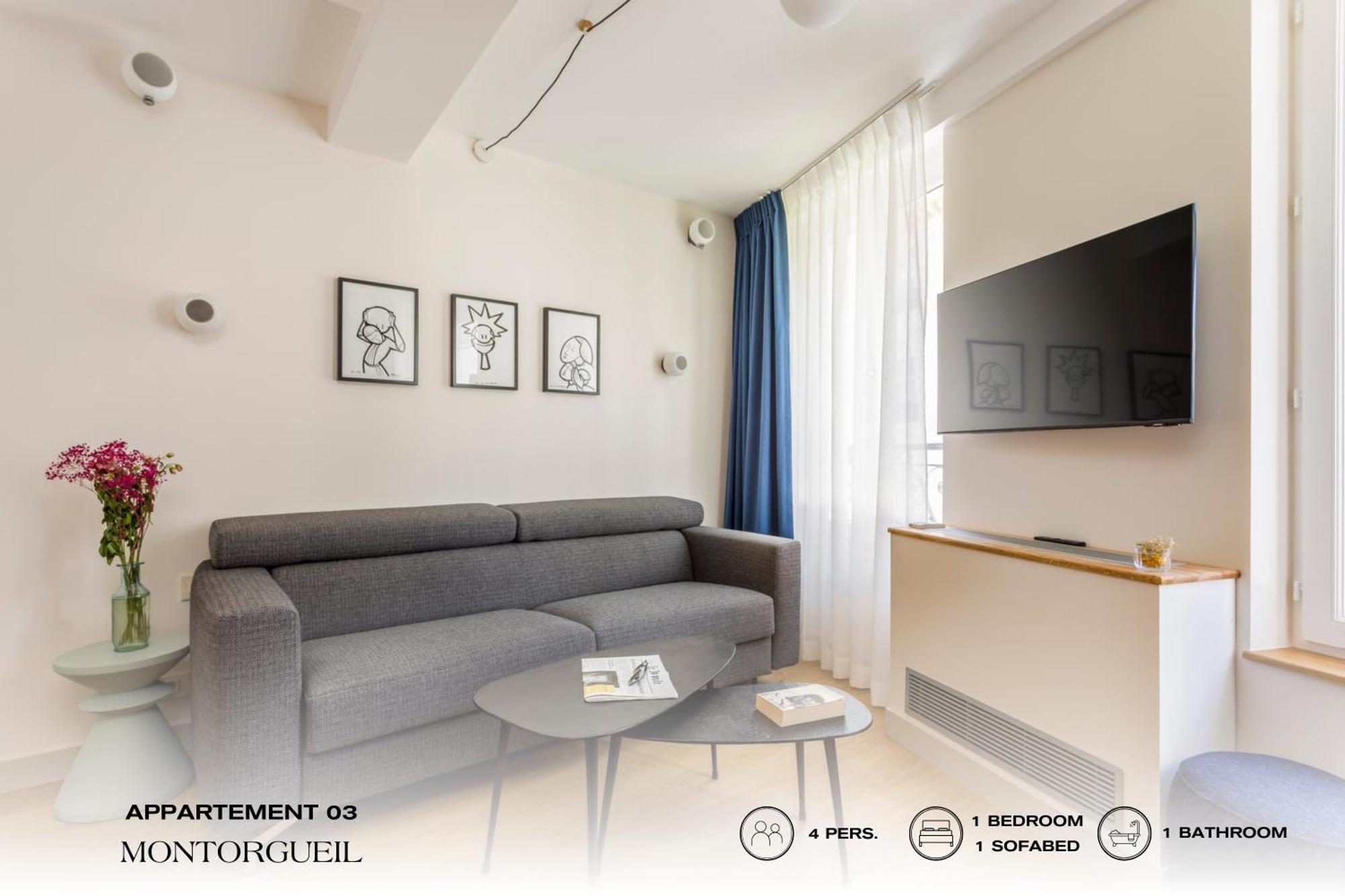 Apartment Beauquartier - Montorgueil Paris