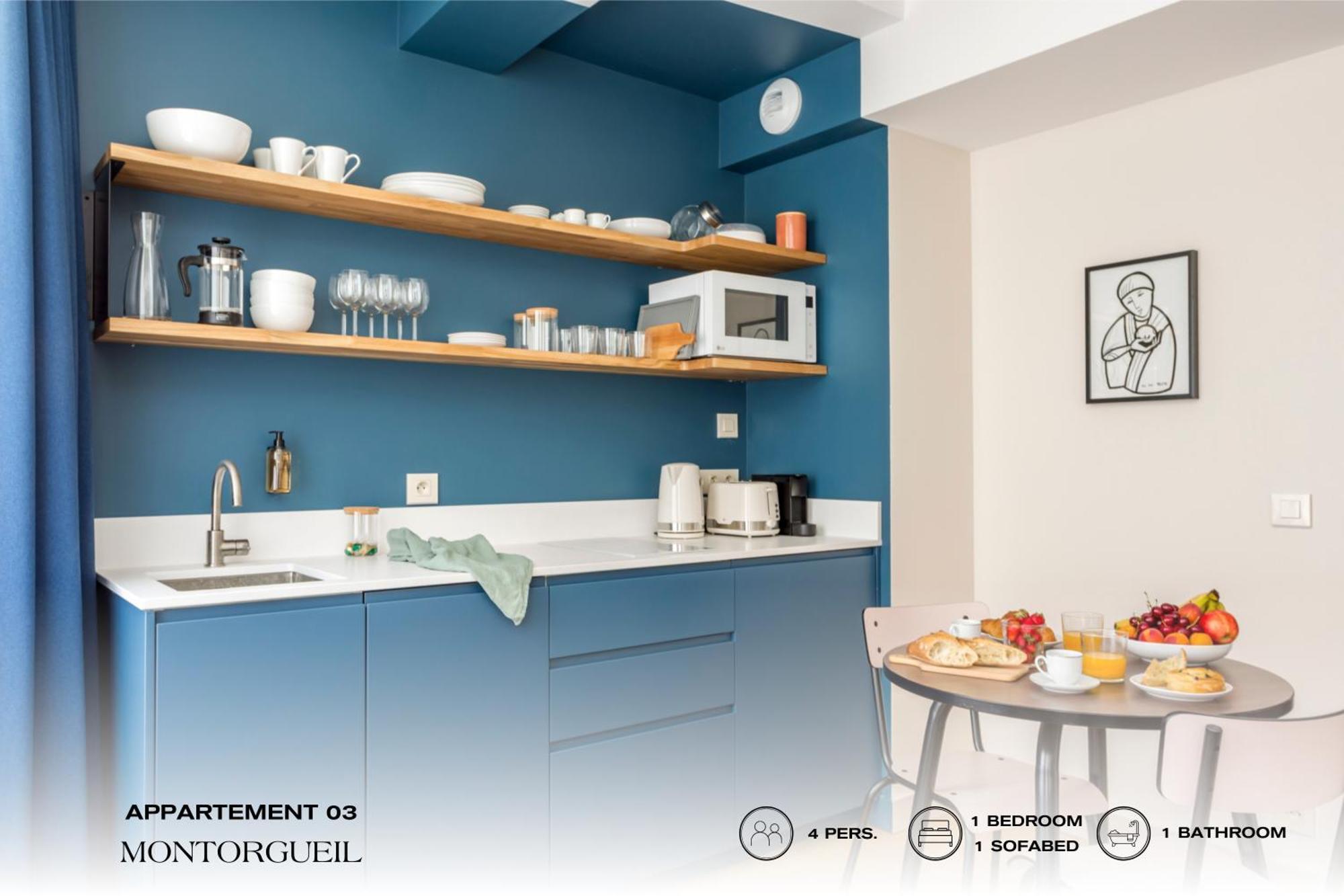 Beauquartier - Montorgueil Apartment Paris