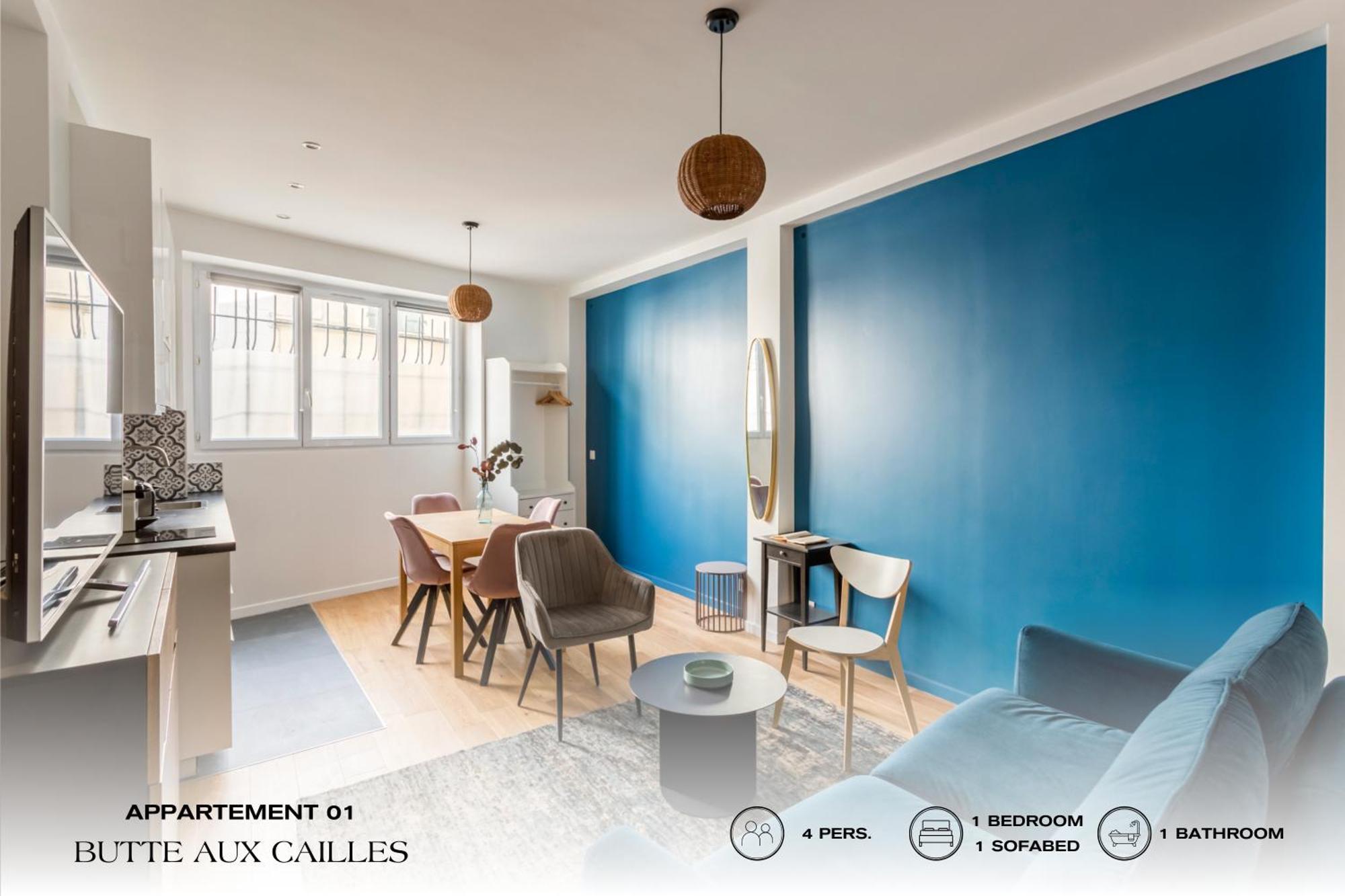 Appartement Beauquartier - Butte Aux Cailles I