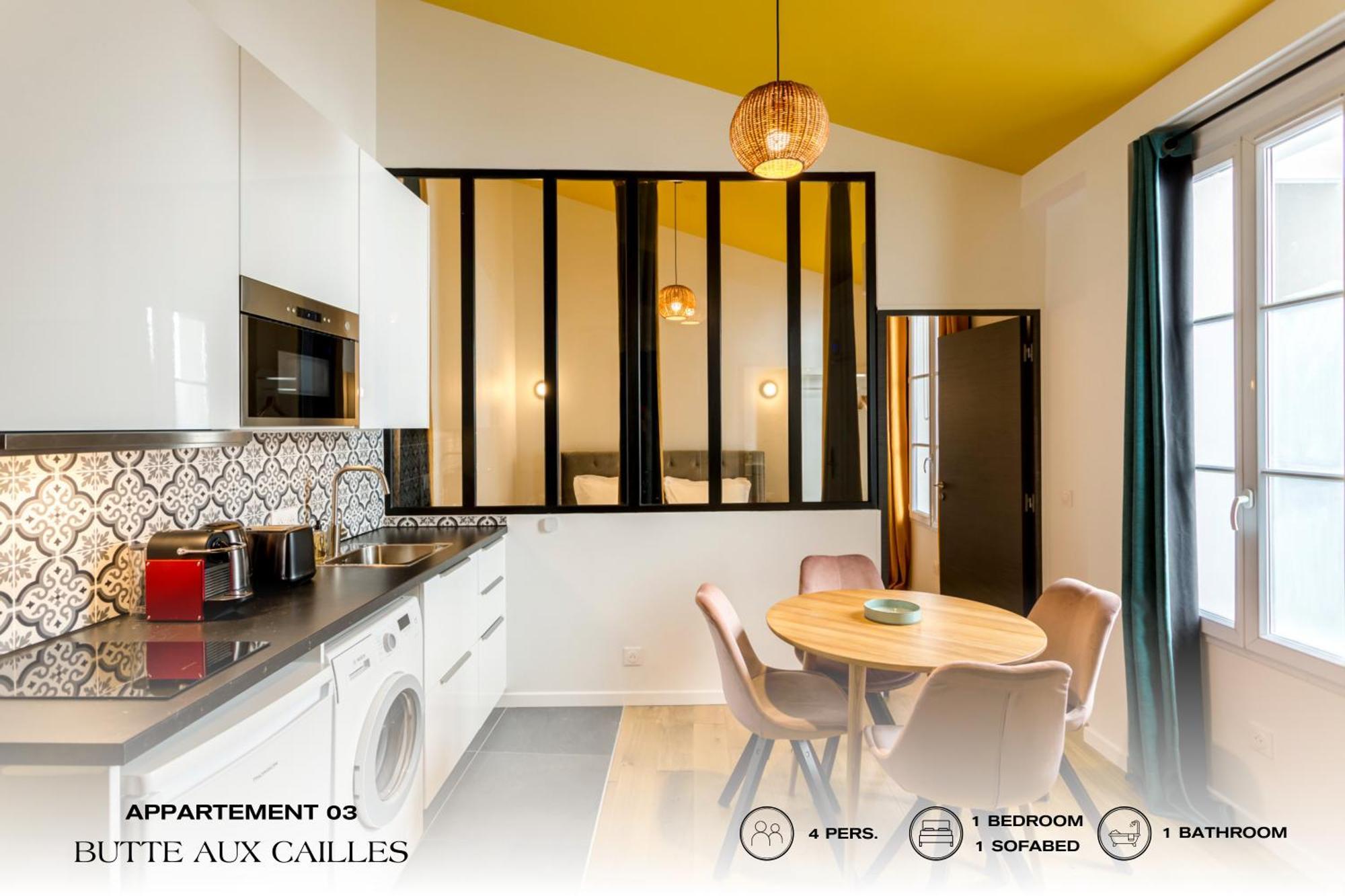 Appartement Beauquartier - Butte Aux Cailles I