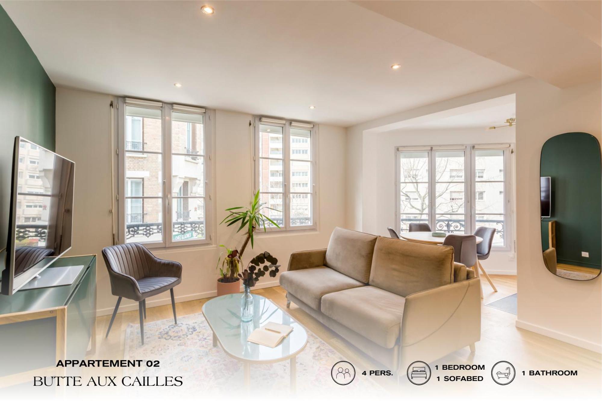 Beauquartier - Butte Aux Cailles I Appartement *