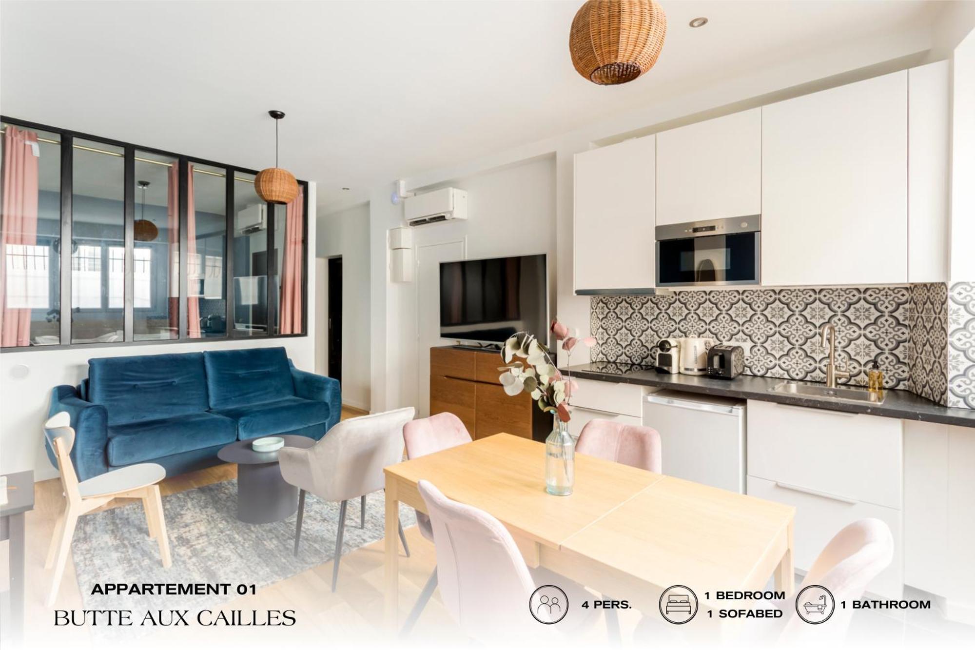 Appartement Beauquartier - Butte Aux Cailles I