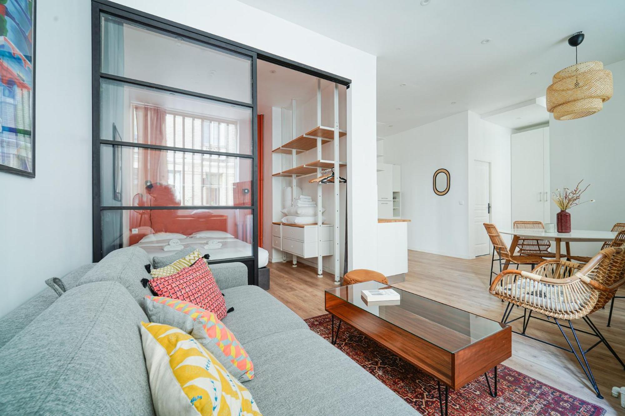 Appartement La Fayette Design Canal Saint Martin