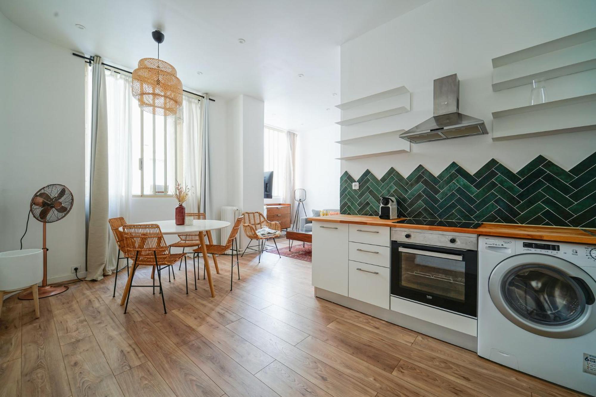 Appartement La Fayette Design Canal Saint Martin
