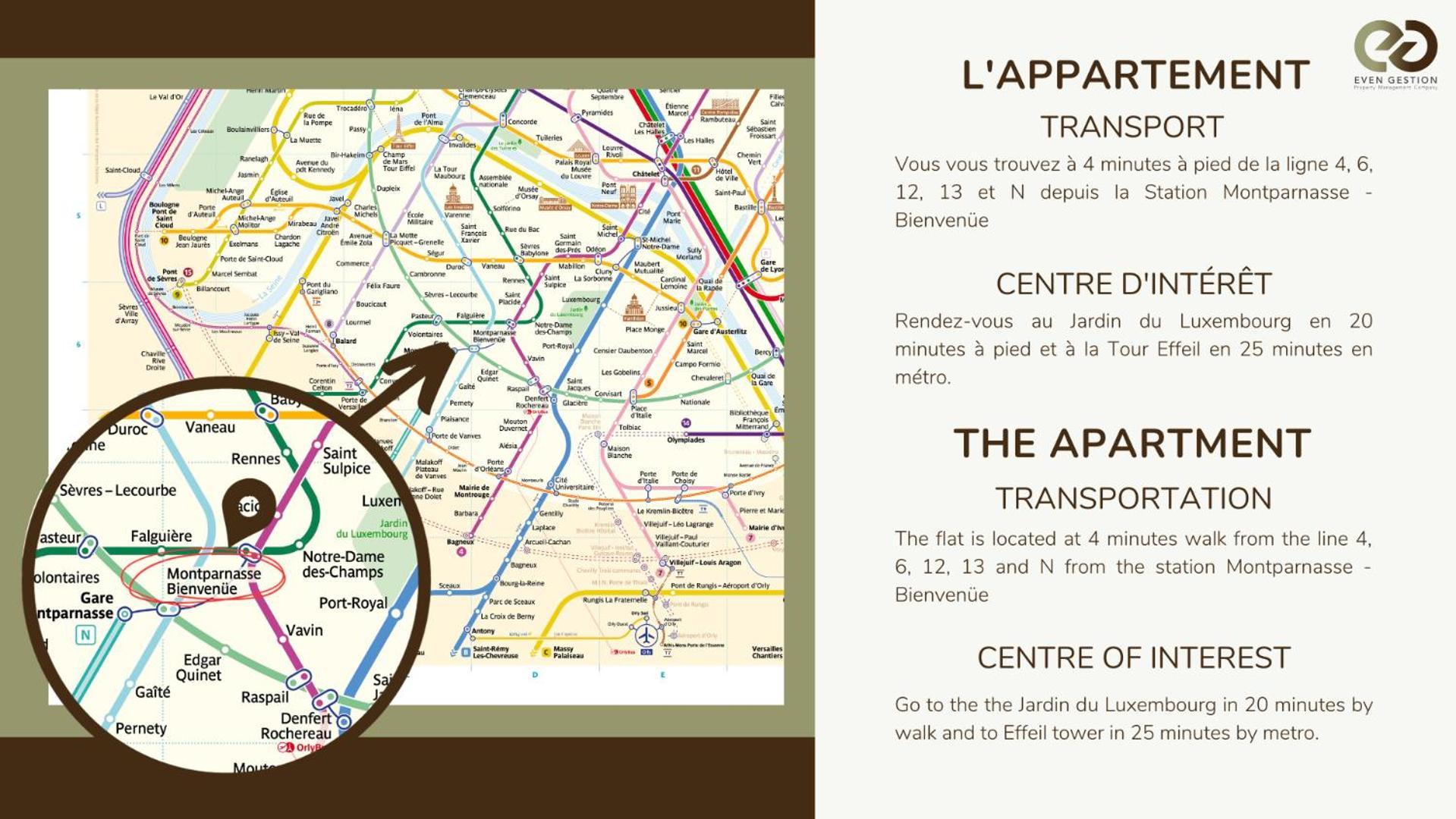 Studio#gare Montparnasse#galeries Lafayette#2pers. Apartment Paris