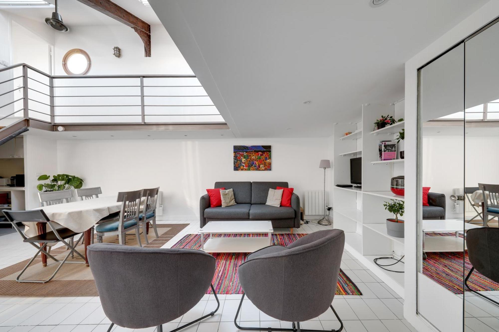 Apartamento Grand Loft Standing Pour 6 Pers By Weekome Paris