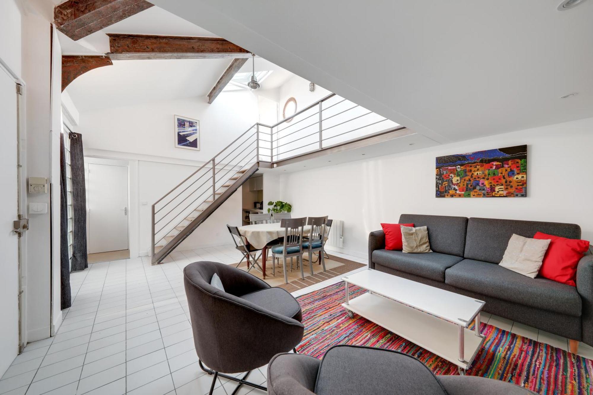 Apartamento Grand Loft Standing Pour 6 Pers By Weekome Paris