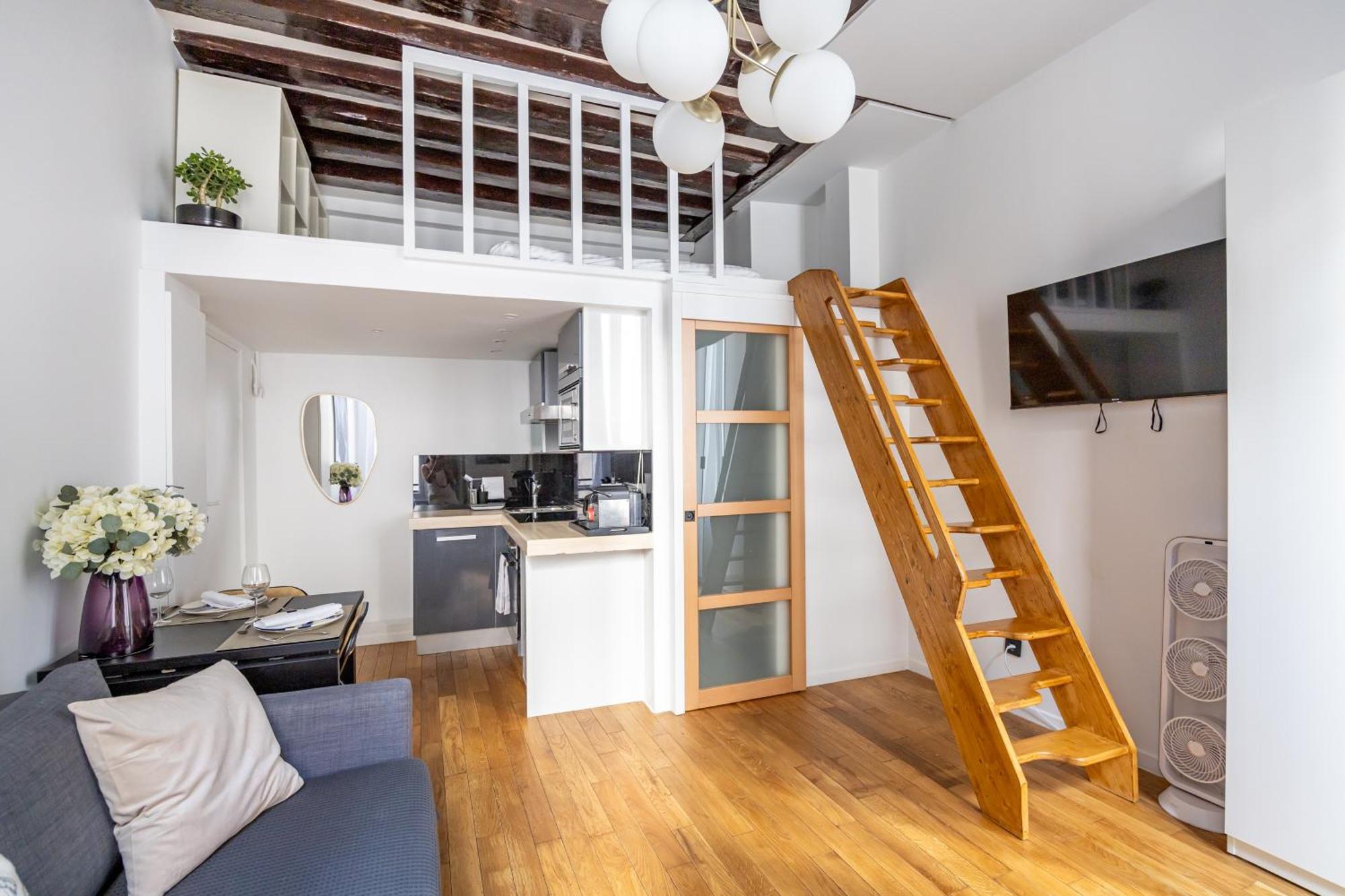 Charming Flat , Heart Of Apartamento Paris