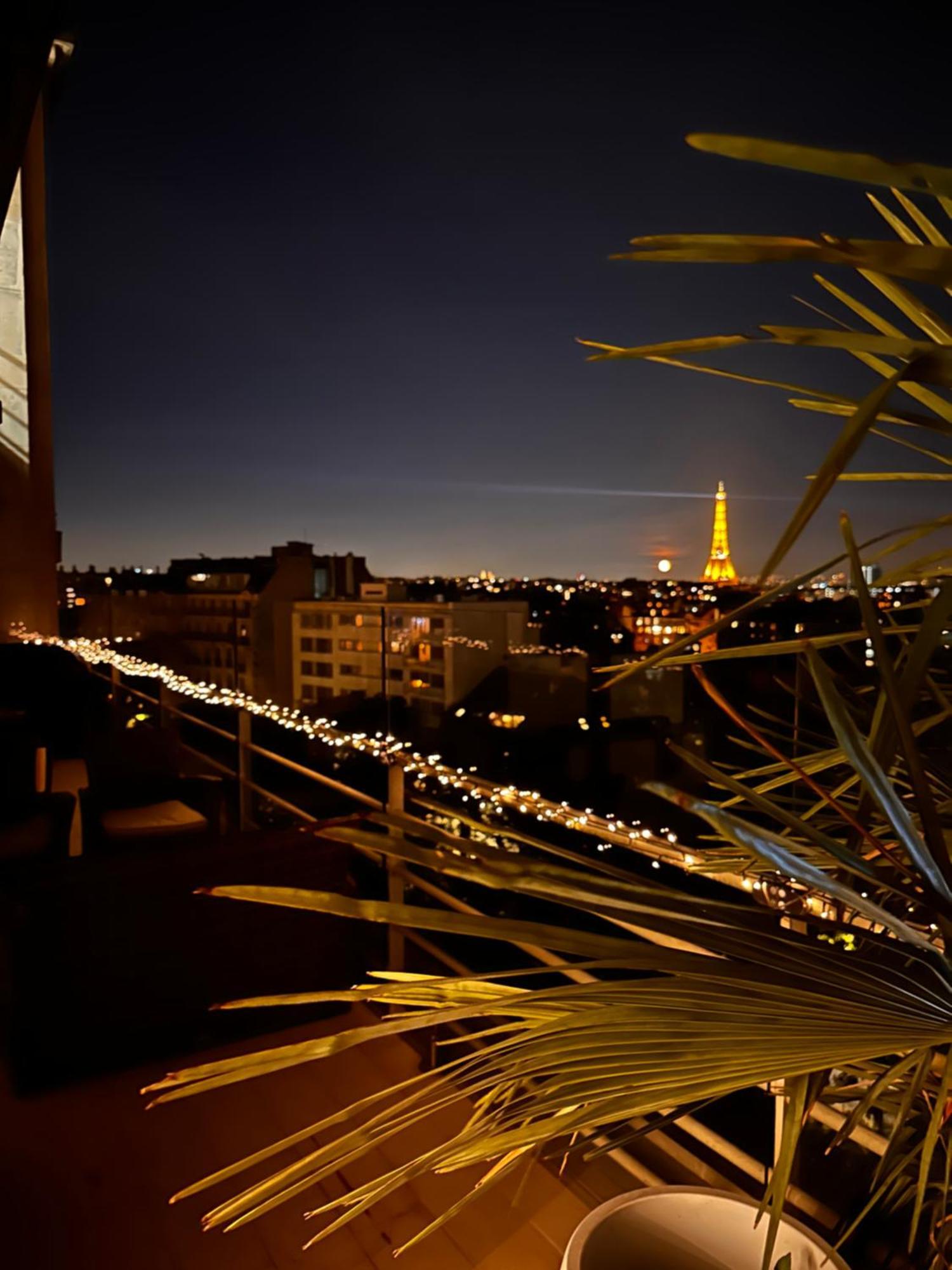 Luxury Flat With Terrace & Eiffel Tower View