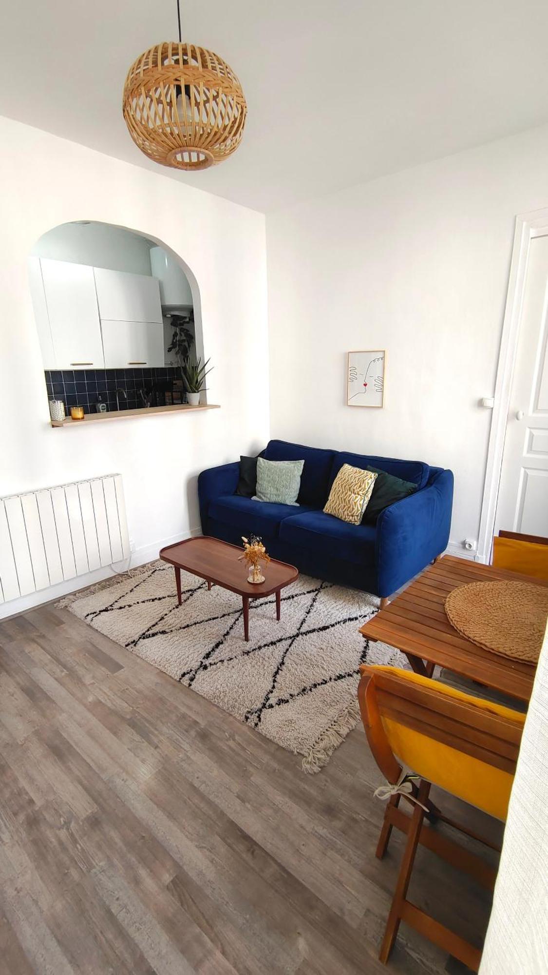 Appt Cosy Chic, 4 Couchages + Lit Bebe, 12e Apartment