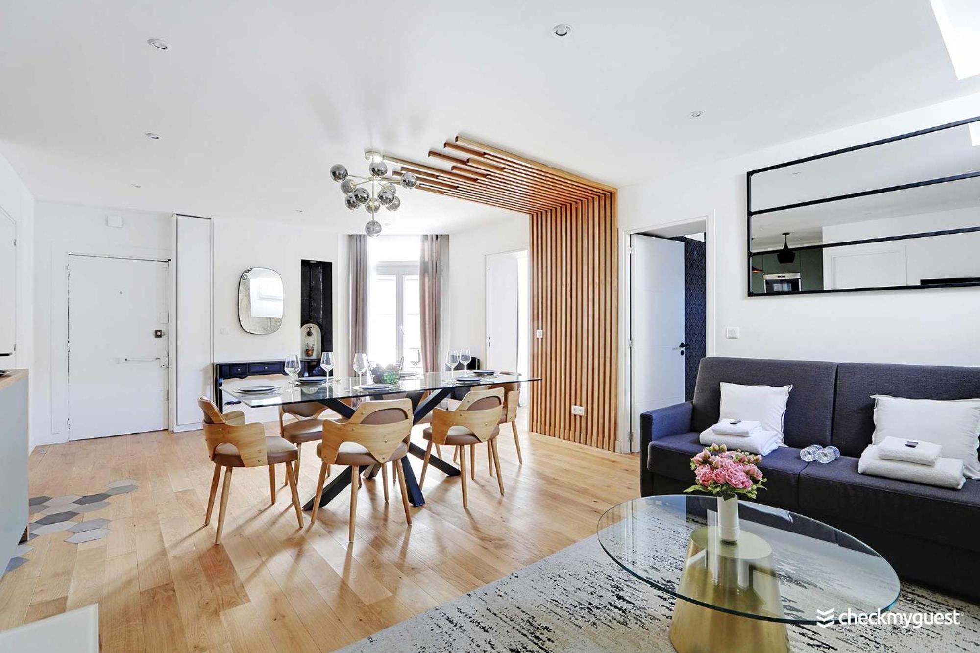 Lovely Montorgeuil 6p Apartment Paris