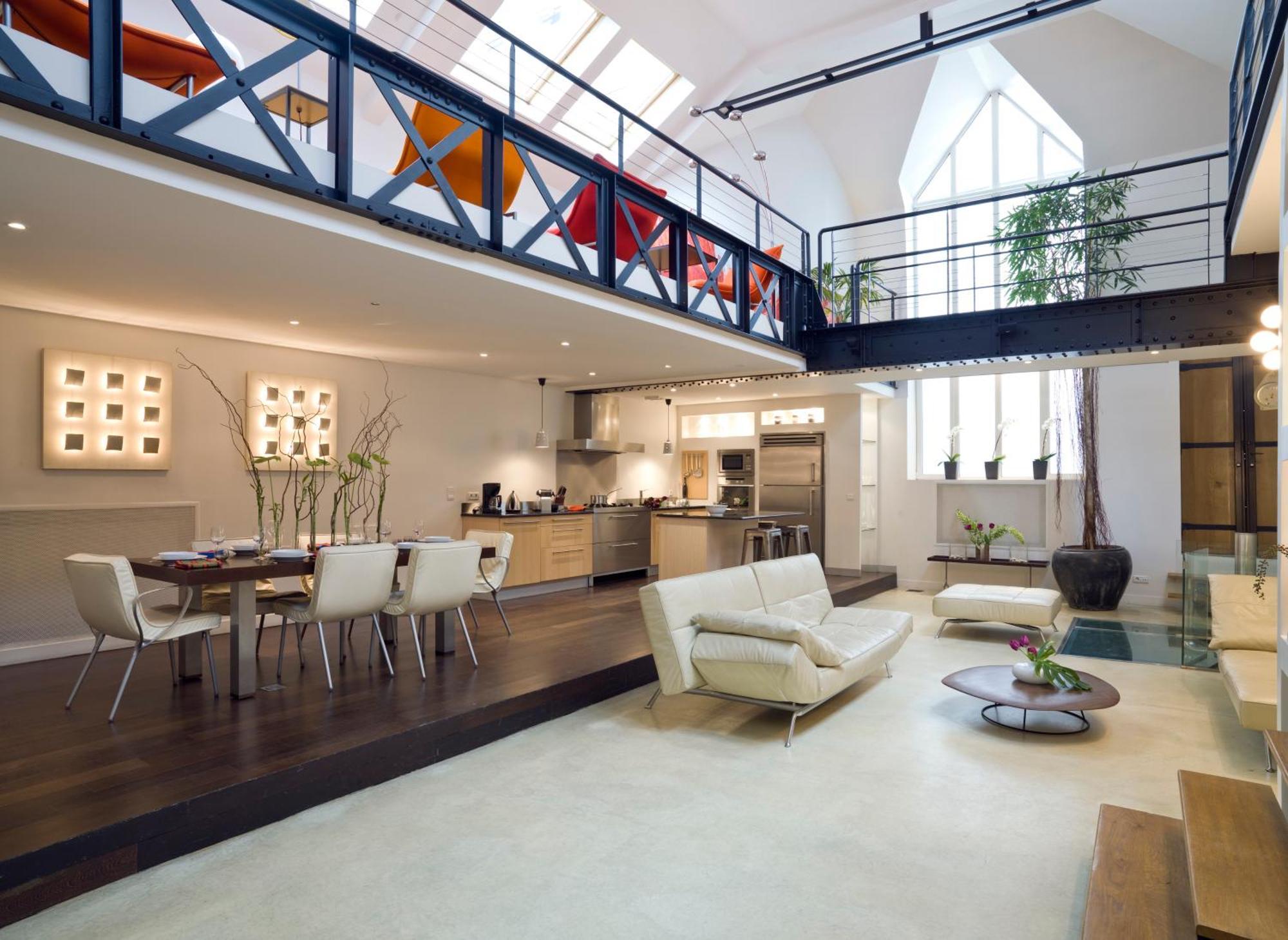 Apartment Luxury Two-story Designer Loft In Epicenter - Bright And Spacious Paris